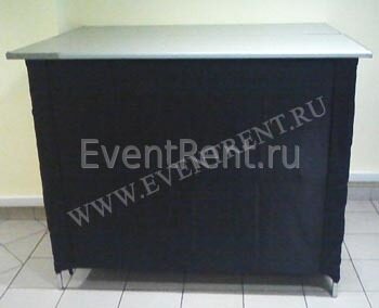 Аренда барной стойки цвет черный